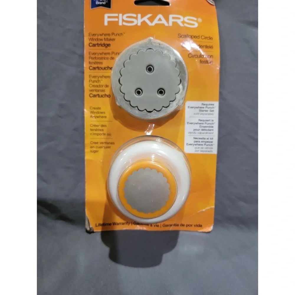 Fiskars Everywhere Punch, Scalloped Circle 2